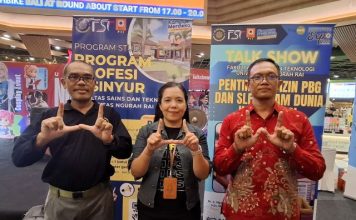Perkenalkan Program Studi Baru, Fakultas Sains dan Teknologi Universitas Ngurah Rai Gelar Expo Pendidikan