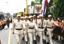 Klungkung Sambut Kirab Pataka dan Surat Sakti I Gusti Ngurah Rai dari Karangasem