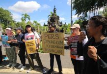 Solidaritas Jurnalis Bali Dukung Tempo, Desak Hakim Tolak Gugatan Mentan Amran Rp 200 Miliar