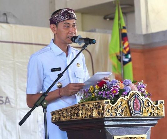 Wabup Tjok Surya Buka Workshop Evaluasi Pengelolaan Keuangan dan Pembangunan Desa di Klungkung