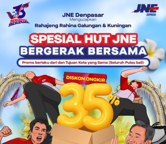 JNE Denpasar Mengucapkan Rahajeng Rahina Galungan Lan Kuningan