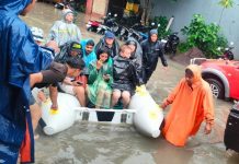 Banjir Dini Hari di Denpasar dan Badung, Seorang WNA Meninggal dan Ratusan Warga Mengungsi