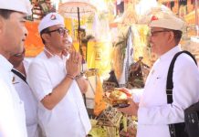 Wali Kota Jaya Negara Hadiri Karya Ngenteg Linggih di Puri Pemecutan Ukiran Badung
