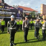 Irwasda Polda Bali Pimpin Apel Gelar Pasukan Ops Keselamatan Agung 2026