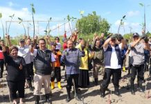 Koster Apresiasi Gerakan Tanam Mangrove Kemendagri, Soroti Ancaman Abrasi di Bali