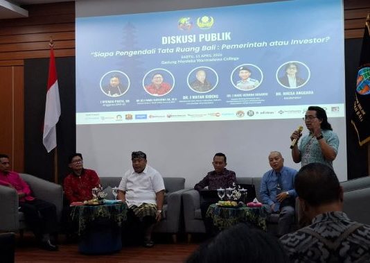 Gadeng FISIP Warmadewa, IWO Bali Gelar Diskusi Tata Ruang, Soroti Peran Pemerintah dan Investor